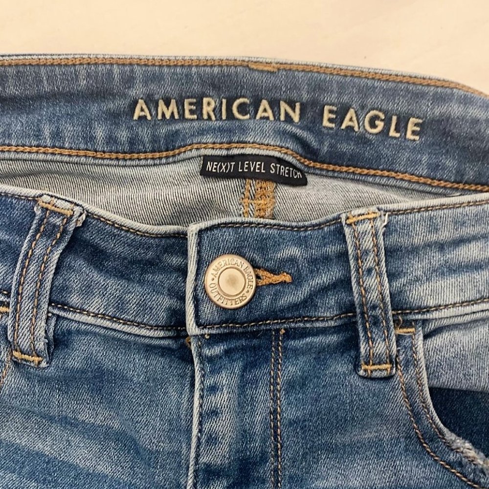 American Eagle Hi-Rise Jegging 8 Short